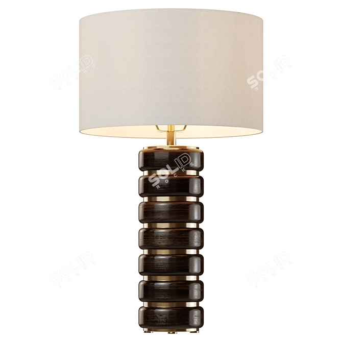 Corona 7 Table Lamp, Doyle Crosby Design 3D model image 1