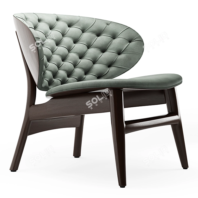 Baxter Dalma Armchair in Materials 3D model image 14