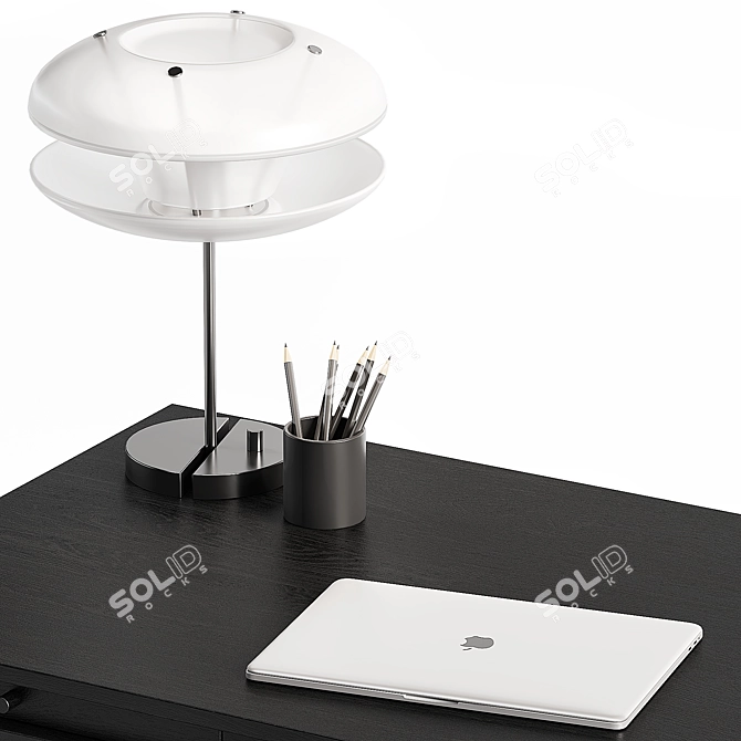 Modern NORR11 Desk Set 3D model image 5