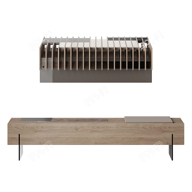 Sleek Giorgetti Fit Furniture 3D model image 2