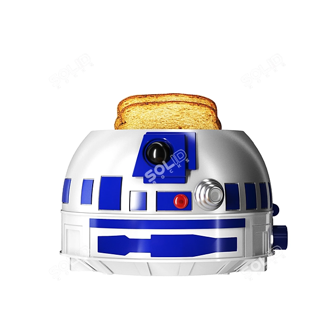 Star Wars R2D2 Toaster: Droid Delight 3D model image 2