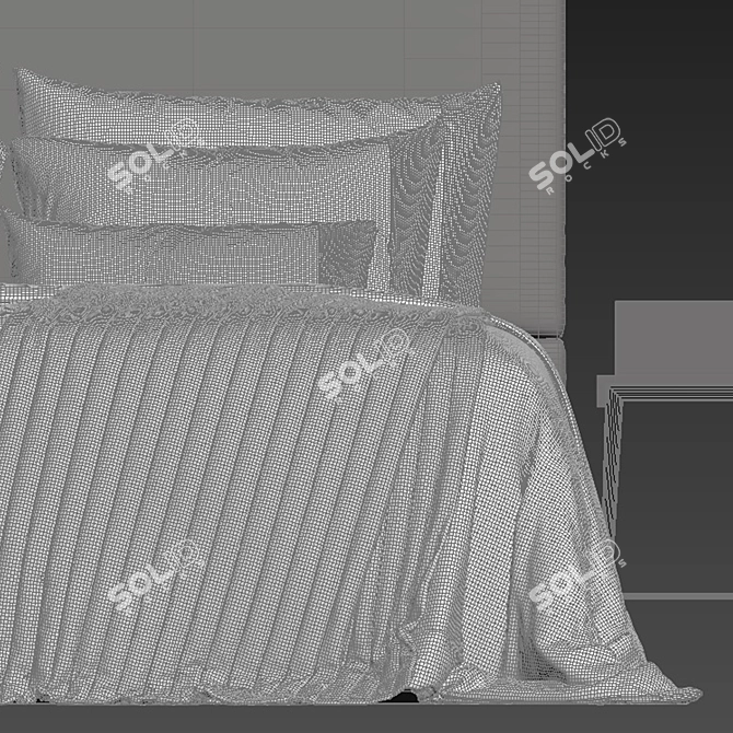 Elegant YALE Bed by Sofa 3D model image 4