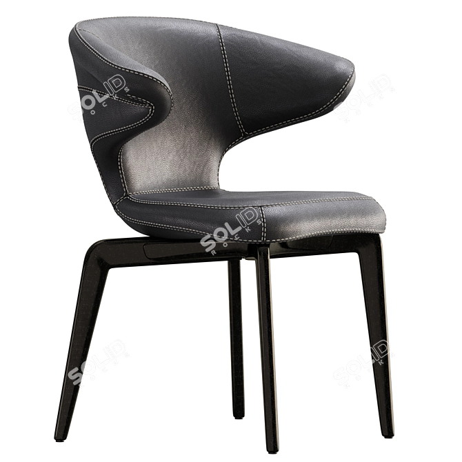 Sleek Munich Chair with Modern Design 3D model image 1