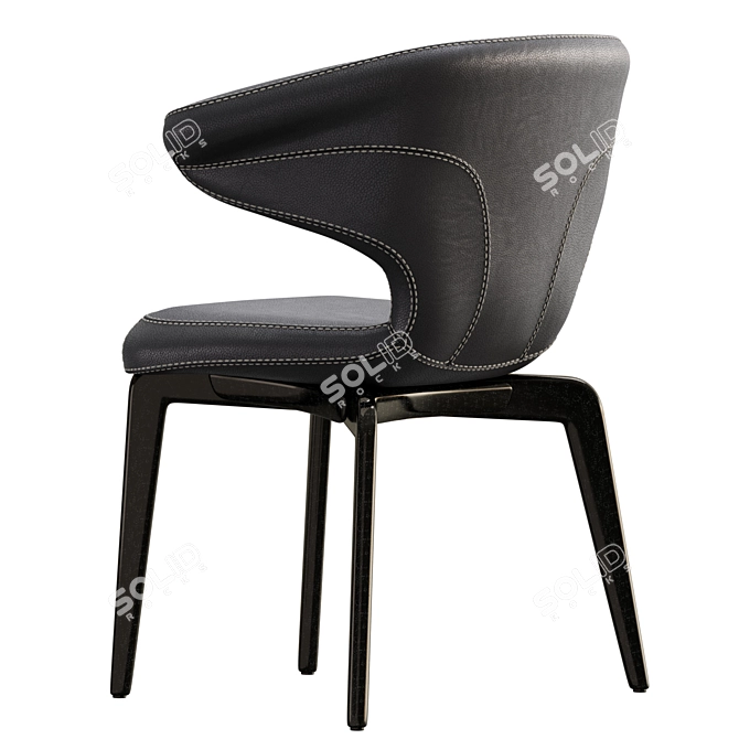 Sleek Munich Chair with Modern Design 3D model image 6