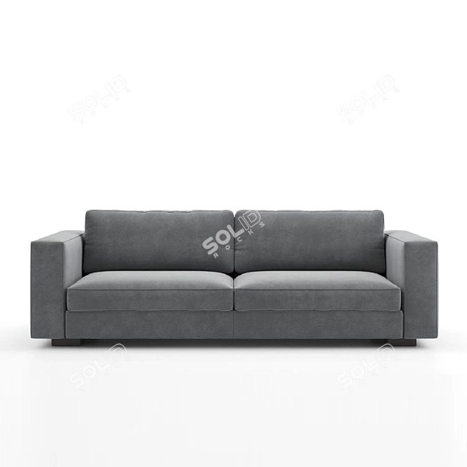 Sophisticated Manhattan Sofa - Highland Furniture 3D model image 2
