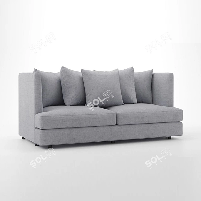 Millas Design Sofa from Highland 3D model image 1