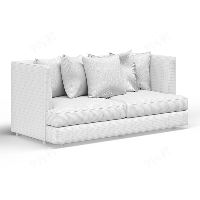 Millas Design Sofa from Highland 3D model image 8