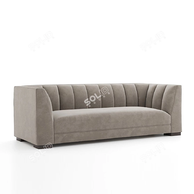 Elegance Palace Sofa 3D model image 1