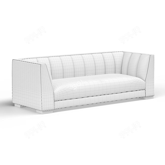 Elegance Palace Sofa 3D model image 4