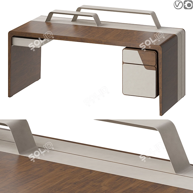 Sleek Giorgetti Alma Modern Table 3D model image 1