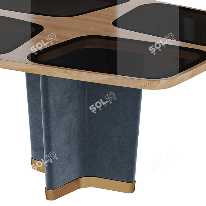 Luxury Giorgetti Bigwig Designer Table 3D model image 3