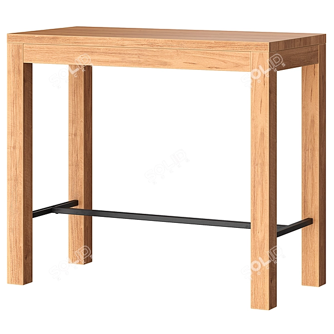 Modern Bar Table Florence Optimize 3D model image 1