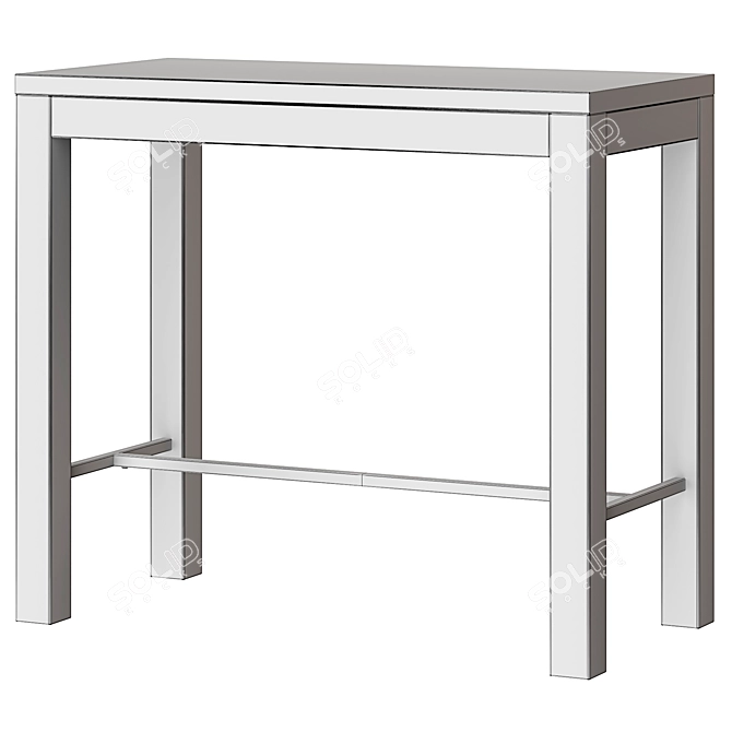 Modern Bar Table Florence Optimize 3D model image 4