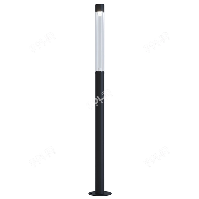 Aluminum LED Street Light Feature 3D model image 1