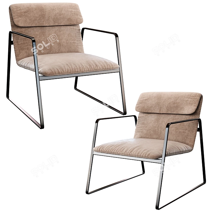 Chateau d AX 3D Model 3D model image 6