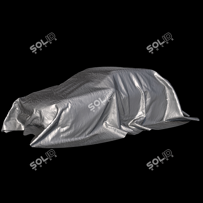 Universal Car Seat Cover 3D model image 2