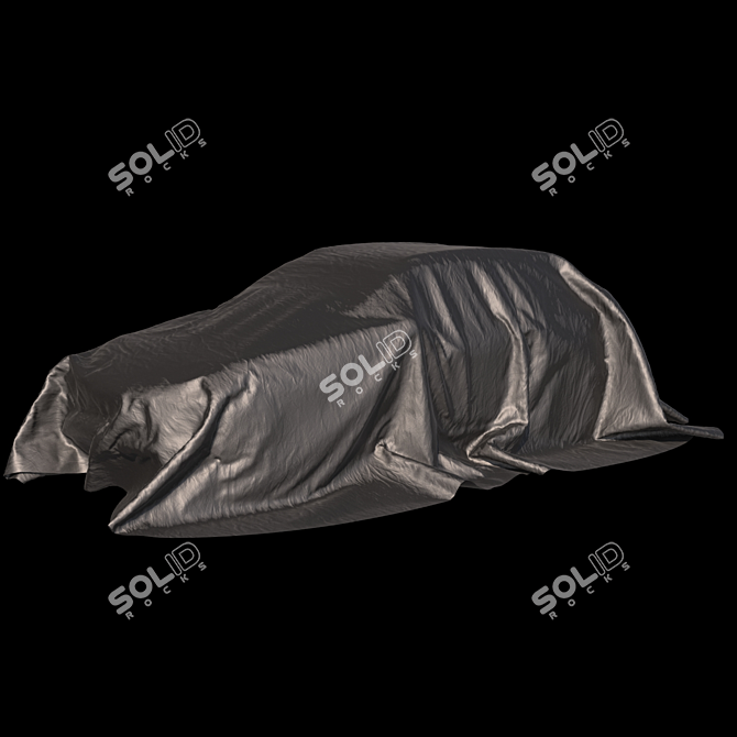 Universal Car Seat Cover 3D model image 3