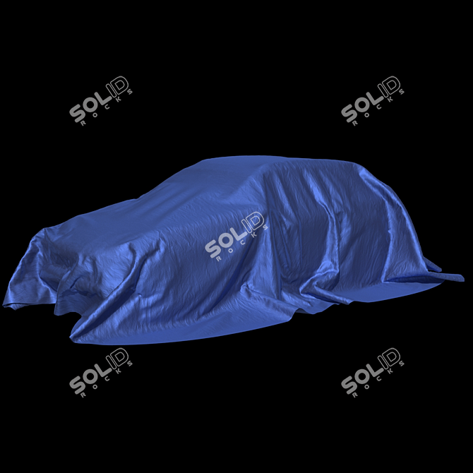 Universal Car Seat Cover 3D model image 4