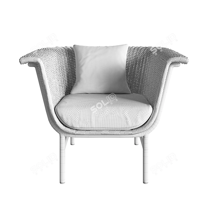 Vincent Sheppard Lounge Armchair 3D	Model 3D model image 6