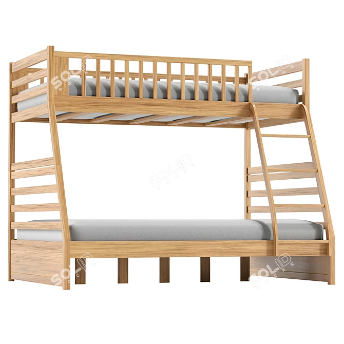 Benigni Bunk Bed, Large-scale 3D Model 3D model image 1