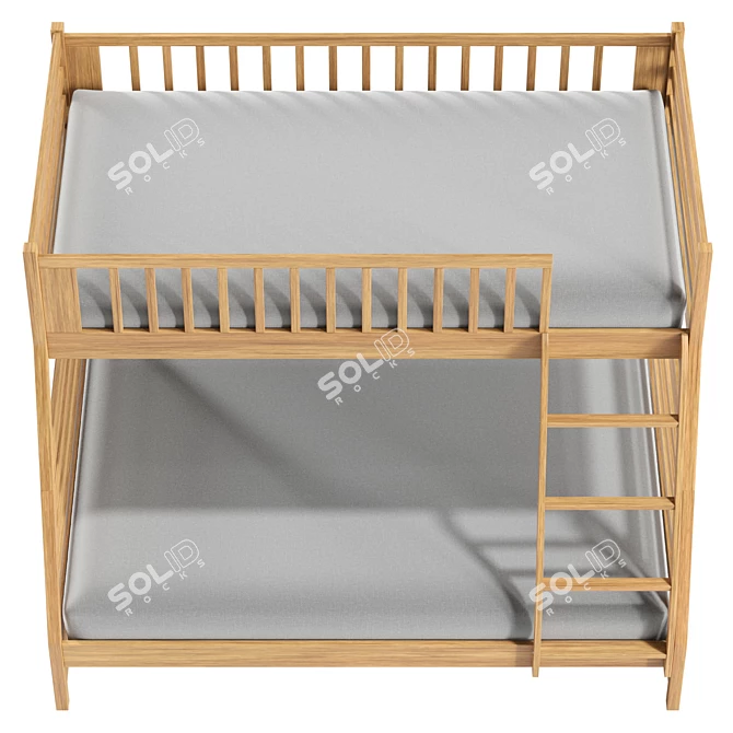 Benigni Bunk Bed, Large-scale 3D Model 3D model image 3