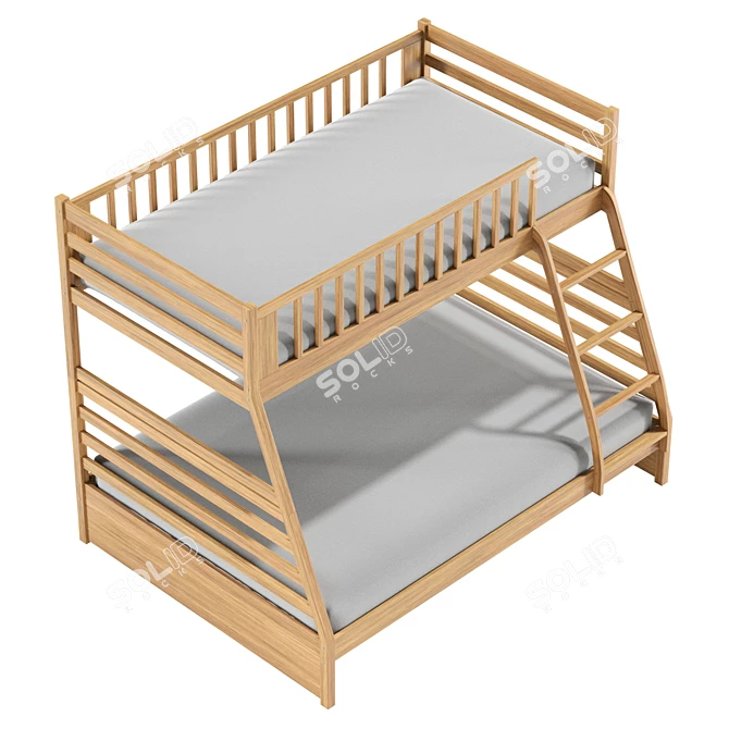 Benigni Bunk Bed, Large-scale 3D Model 3D model image 5