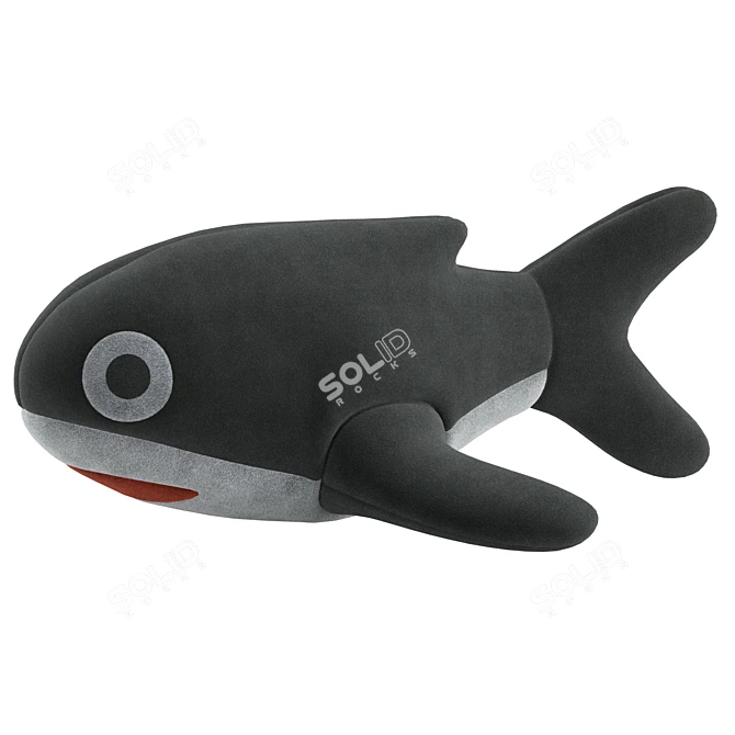 Baby Shark Soft Toy Mini 3D model image 1