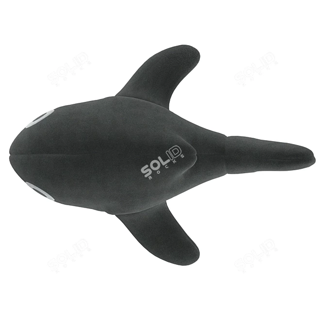 Baby Shark Soft Toy Mini 3D model image 3