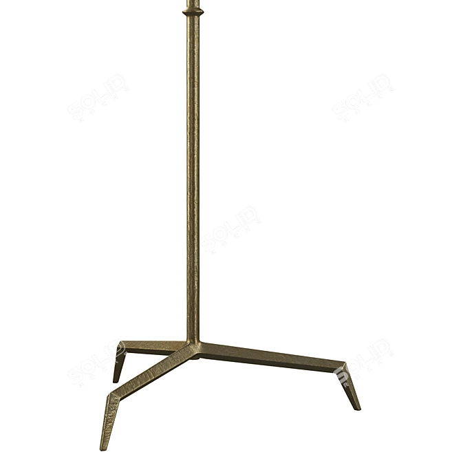 Sleek Yves Floor Lamp 3D model image 5