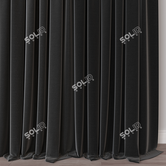 Versatile 3D Curtain Model, 57327 Polys 3D model image 2