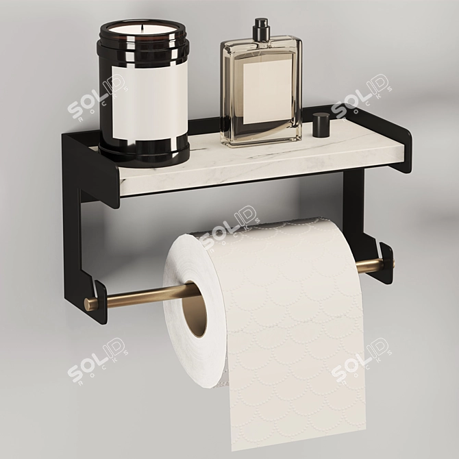 Bathroom Vanity Set 3D Max 3D model image 5