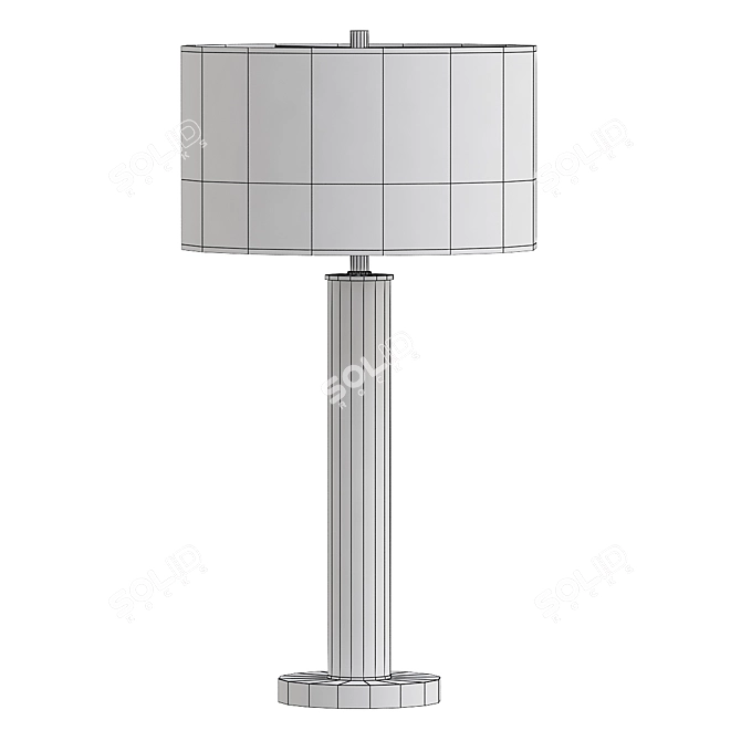 Modern Skye Table Lamp 3D model image 2