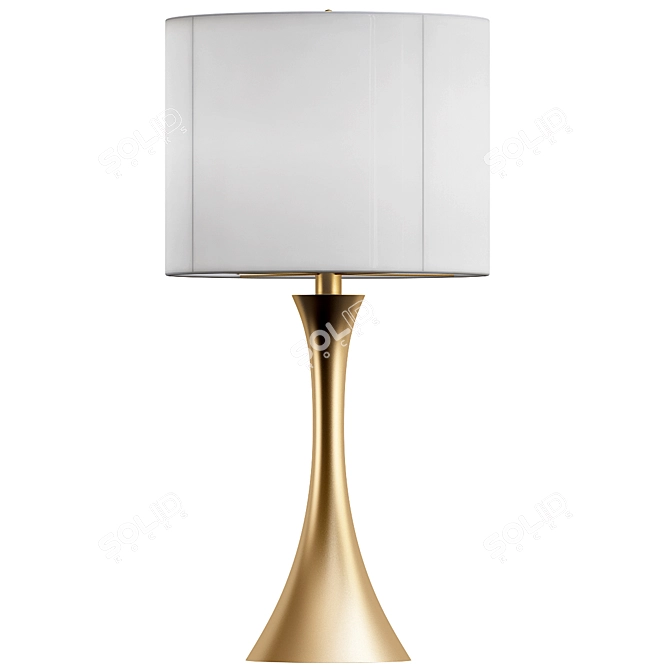 Vibrant Adonis Table Lamp Display 3D model image 1