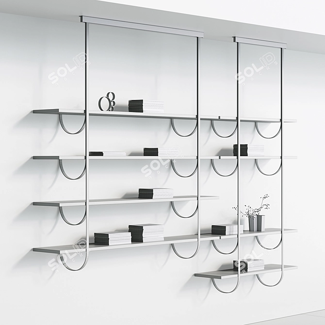 De Castelli Talea Metal Bookcase 3D model image 5