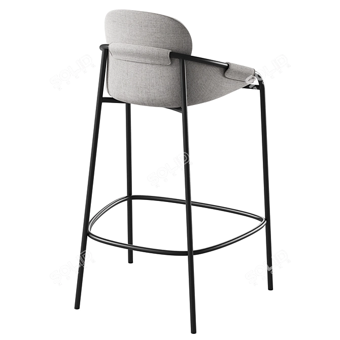 Modern Cosmo Claudio Bar Stool 3D model image 5