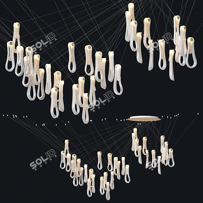 Modern Bocci 87,35 Lighting Art 3D model image 1