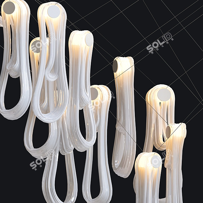 Modern Bocci 87,35 Lighting Art 3D model image 2