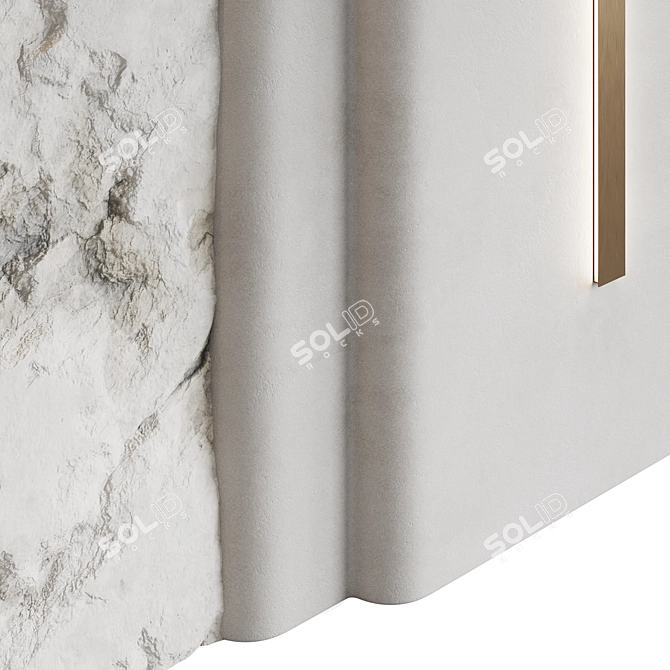 Monolithic Wall Panel Kit 3D model image 3