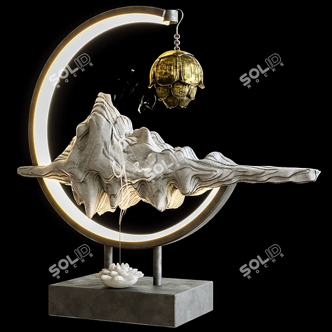 Modern Decor Statue Bundle 3D model image 1