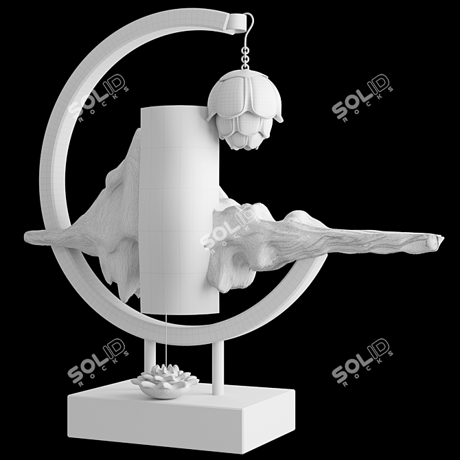 Modern Decor Statue Bundle 3D model image 3