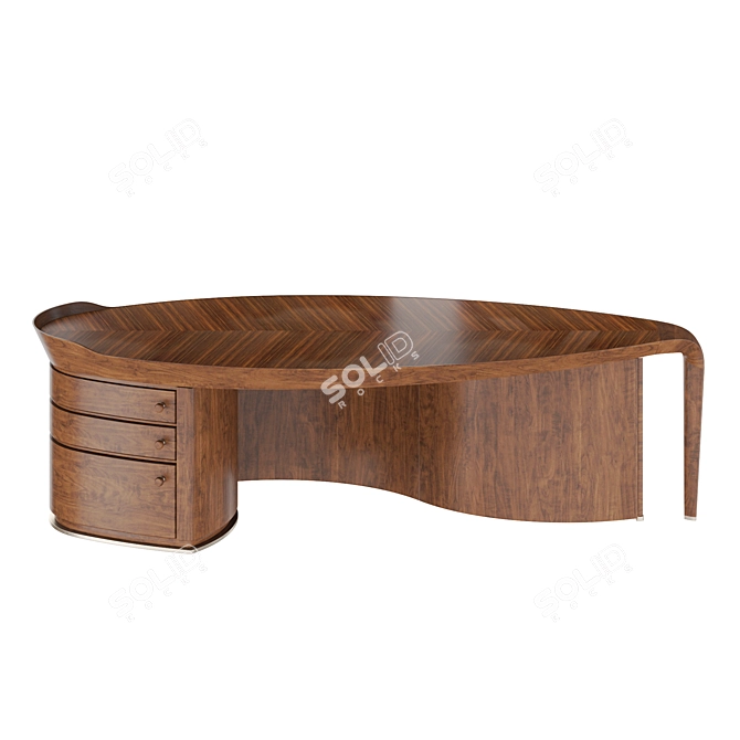 Giorgetti Erasmo Modern Polygonal Elegance 3D model image 2