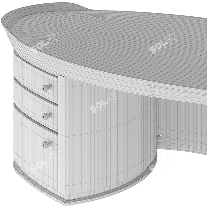 Giorgetti Erasmo Modern Polygonal Elegance 3D model image 4