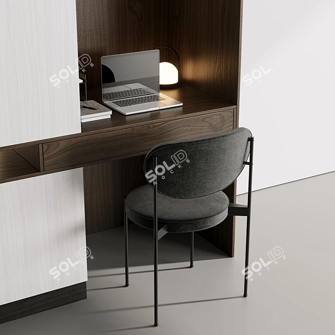Modern Office Furniture Collection 3D model image 3