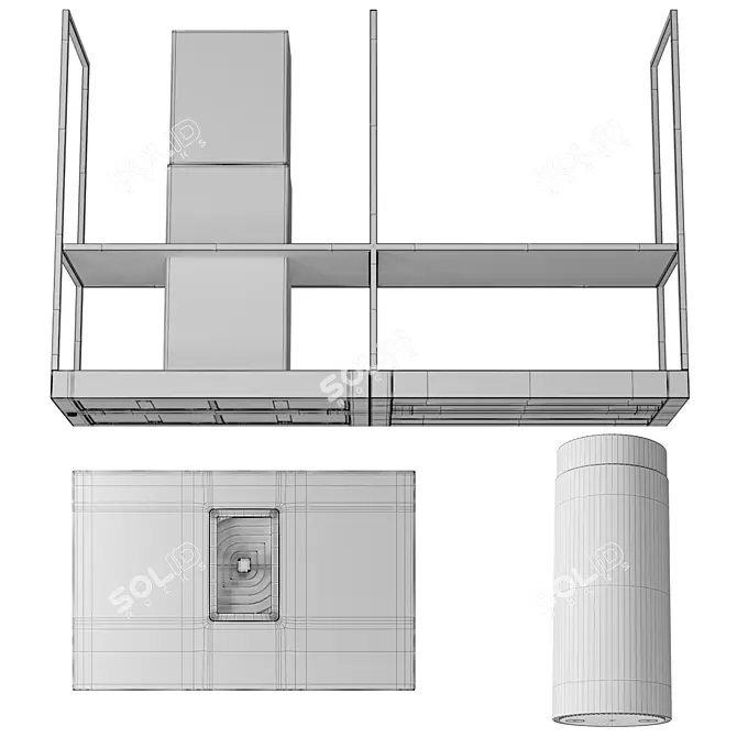 Faber Appliance Set Collection 3D model image 5