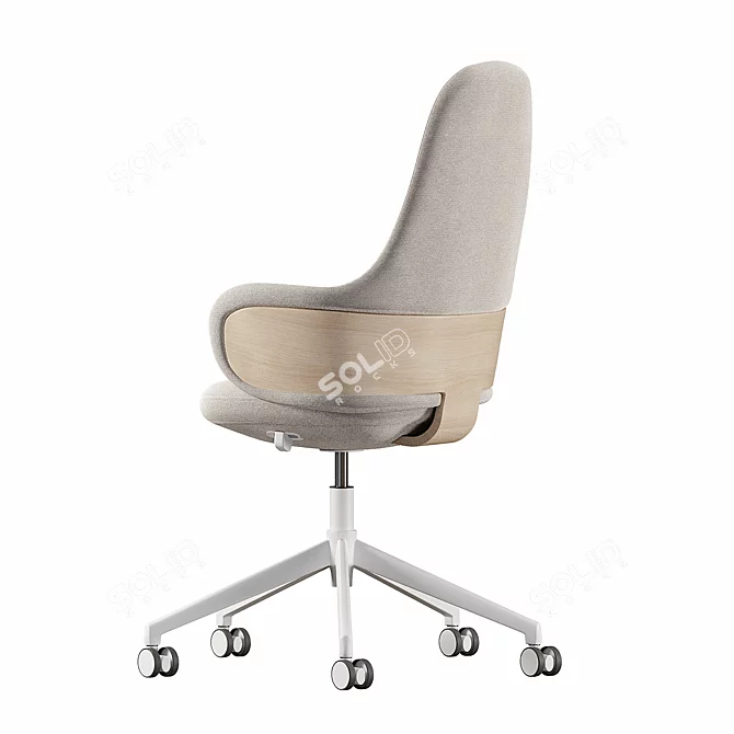 Alki Lan High Back Chair 3D model image 5