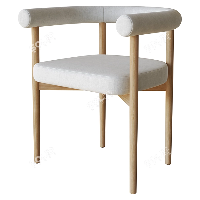 High Fashion Matilda Dining Chair 3D model image 1