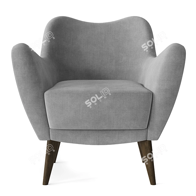 Modern RH Florent Chair - Restoration Hardware 3D model image 2