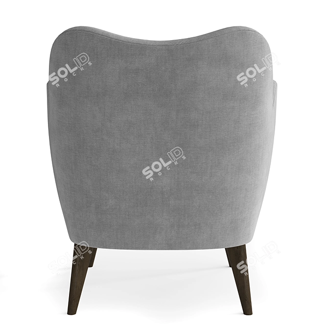 Modern RH Florent Chair - Restoration Hardware 3D model image 4