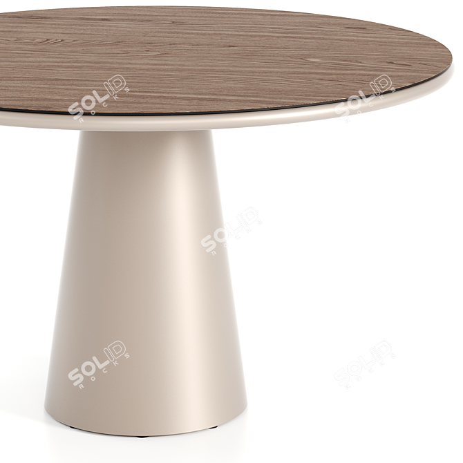 Orbita Steel Classic Table 3D model image 2