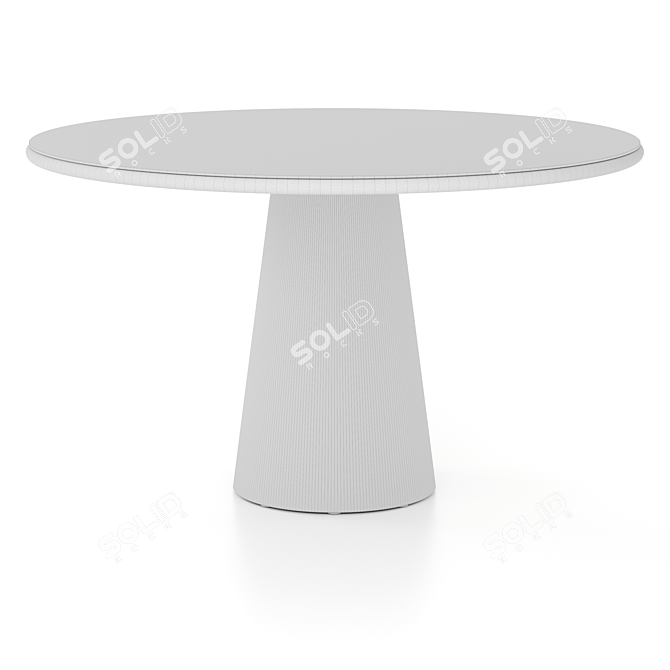 Orbita Steel Classic Table 3D model image 3